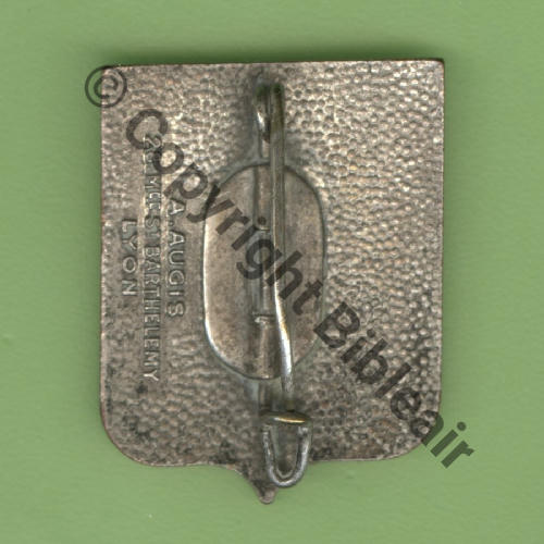 2358.EMAA GT.1.62 ALGERIE ALGER  A.AUGIS ST BARTH LYON 3Lignes Bol fenetre allonge Grenu 24x31mm Src.Y.GENTY 58Eur(x5) 